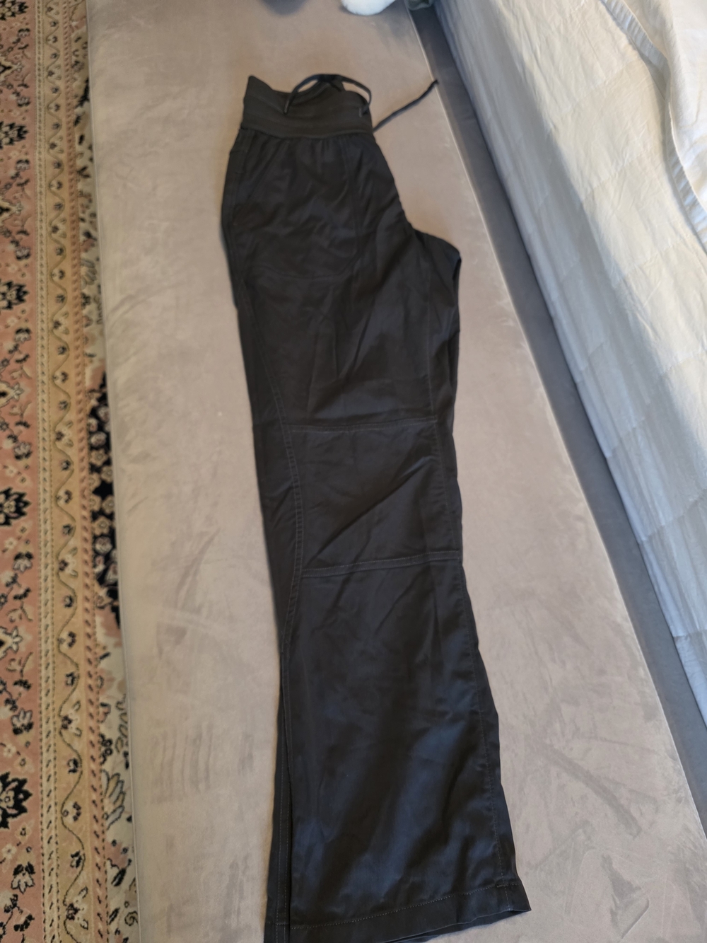 The North Face Gray Performance Joggers with Elastic Waist